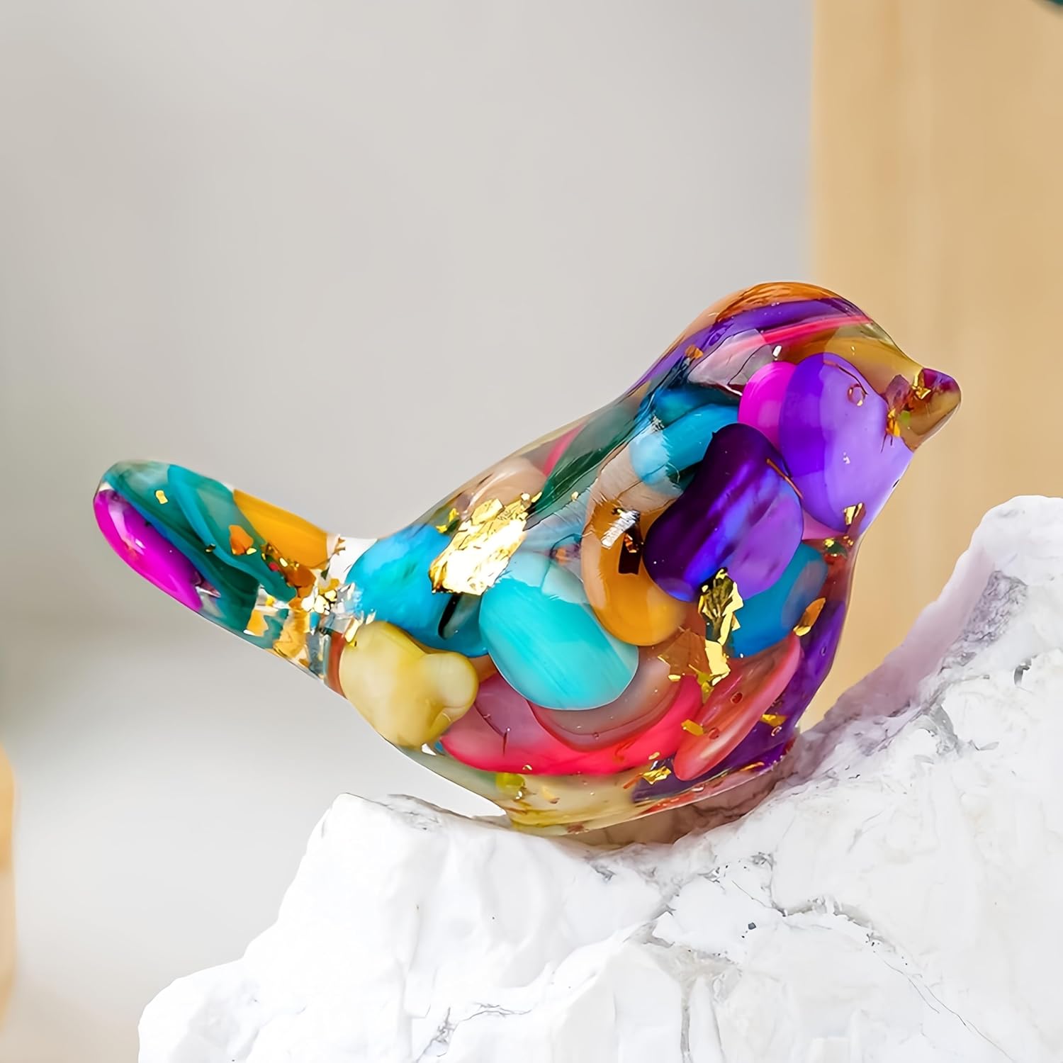 Crystal Bird Figurines — Miniature Collection