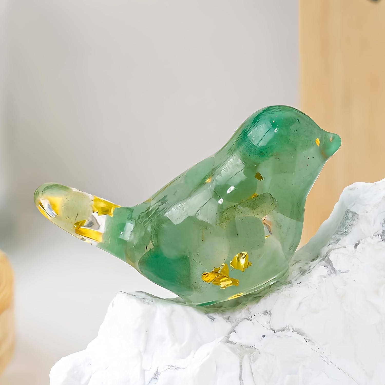 Crystal Bird Figurines — Miniature Collection