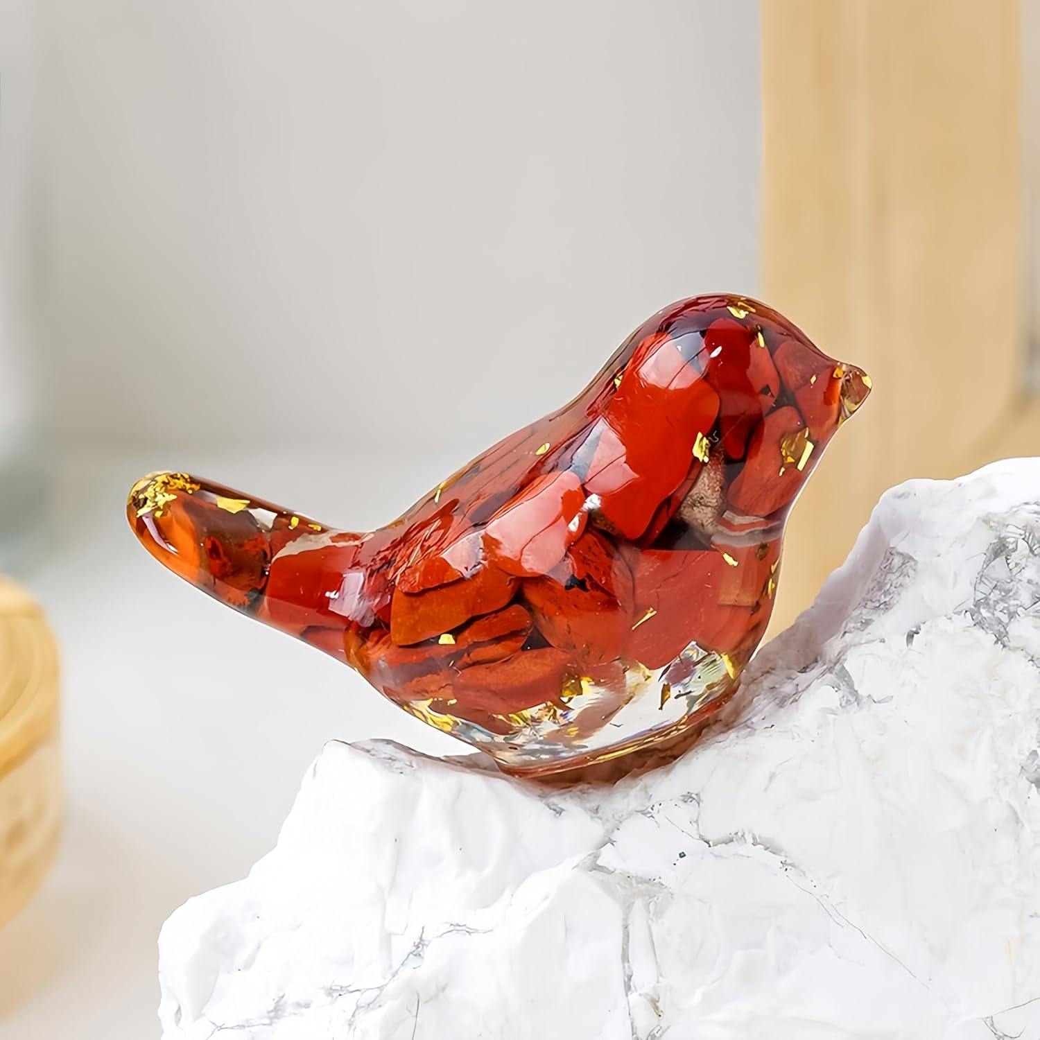 Crystal Bird Figurines — Miniature Collection