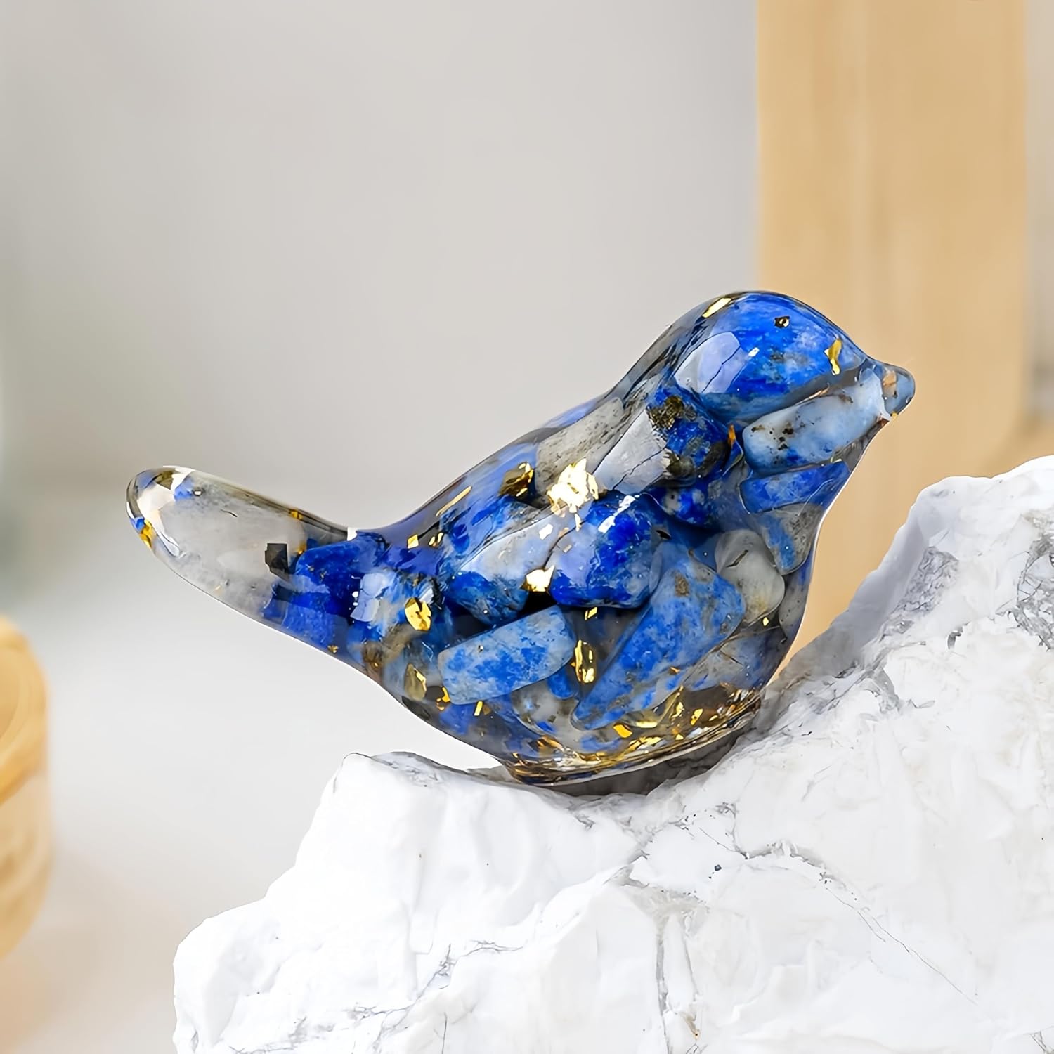 Crystal Bird Figurines — Miniature Collection