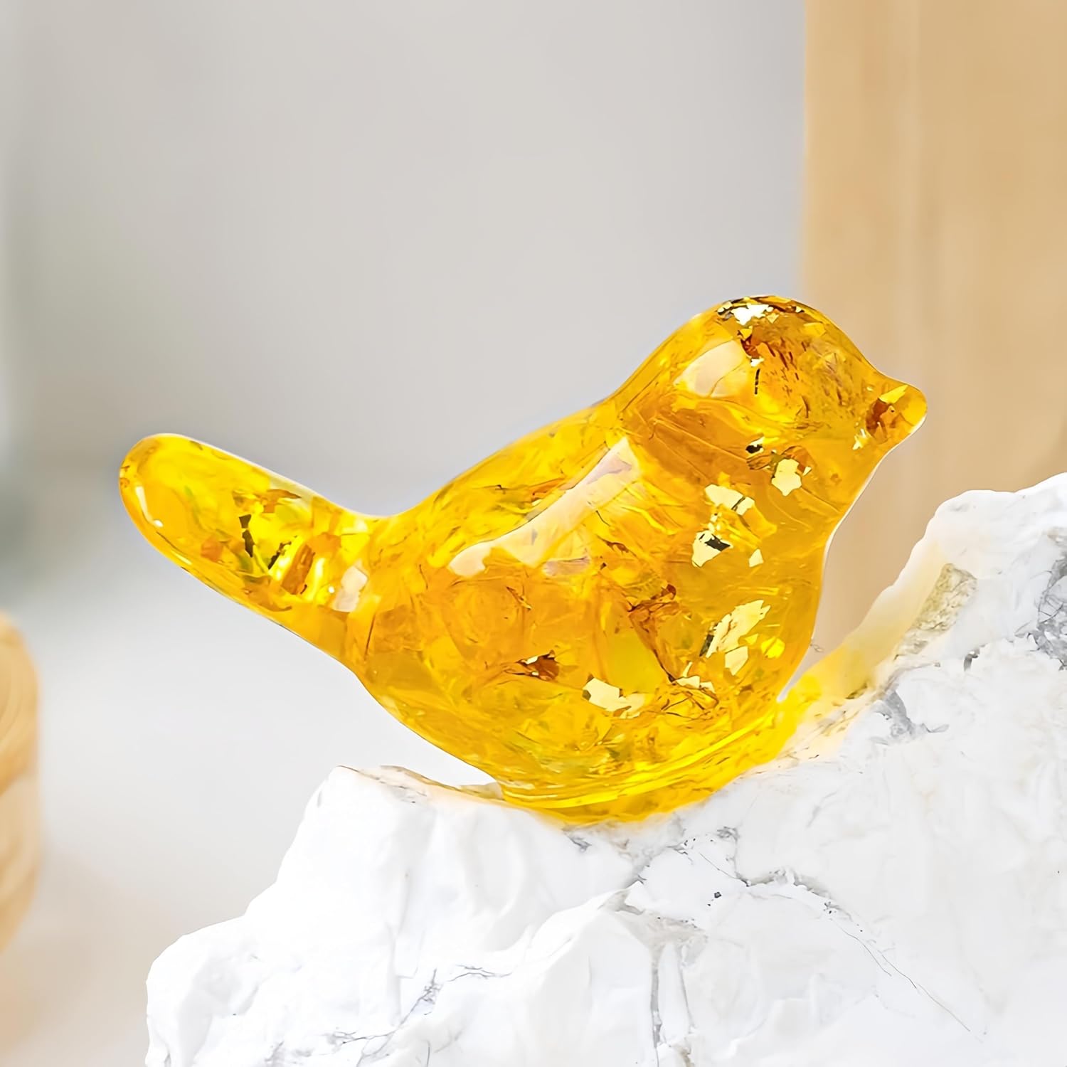 Crystal Bird Figurines — Miniature Collection