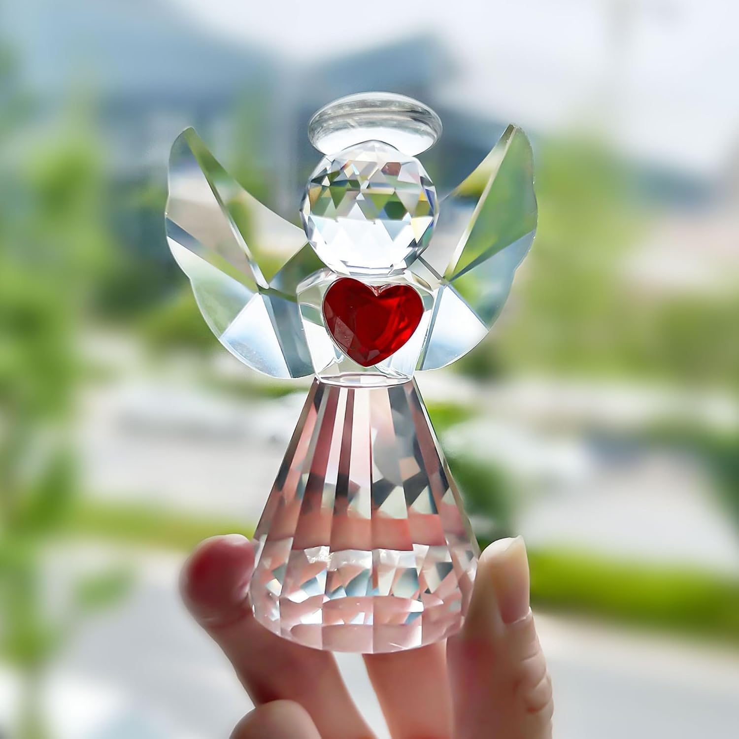Crystal Bird Figurine — 3.3 in