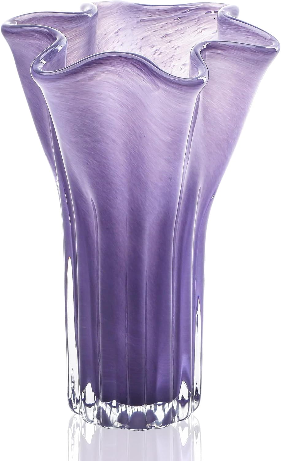 Bubble Glass Vase — 8 in, Modern Form